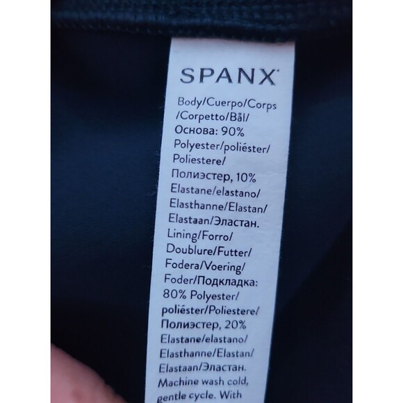 Spanx Faux Suede Flare Pant in Midnight Blue Sz L - Picture 6 of 8